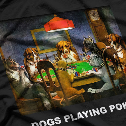 Dogs Playing Cards - A Classic Twist on Canine Charm T-Shirt