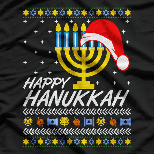 Happy Hanukkah, Festive Celebration T-Shirt