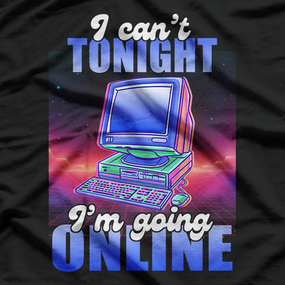 Vaporwave Funny Computer Retro Internet Culture Meme PC Joke T-Shirt