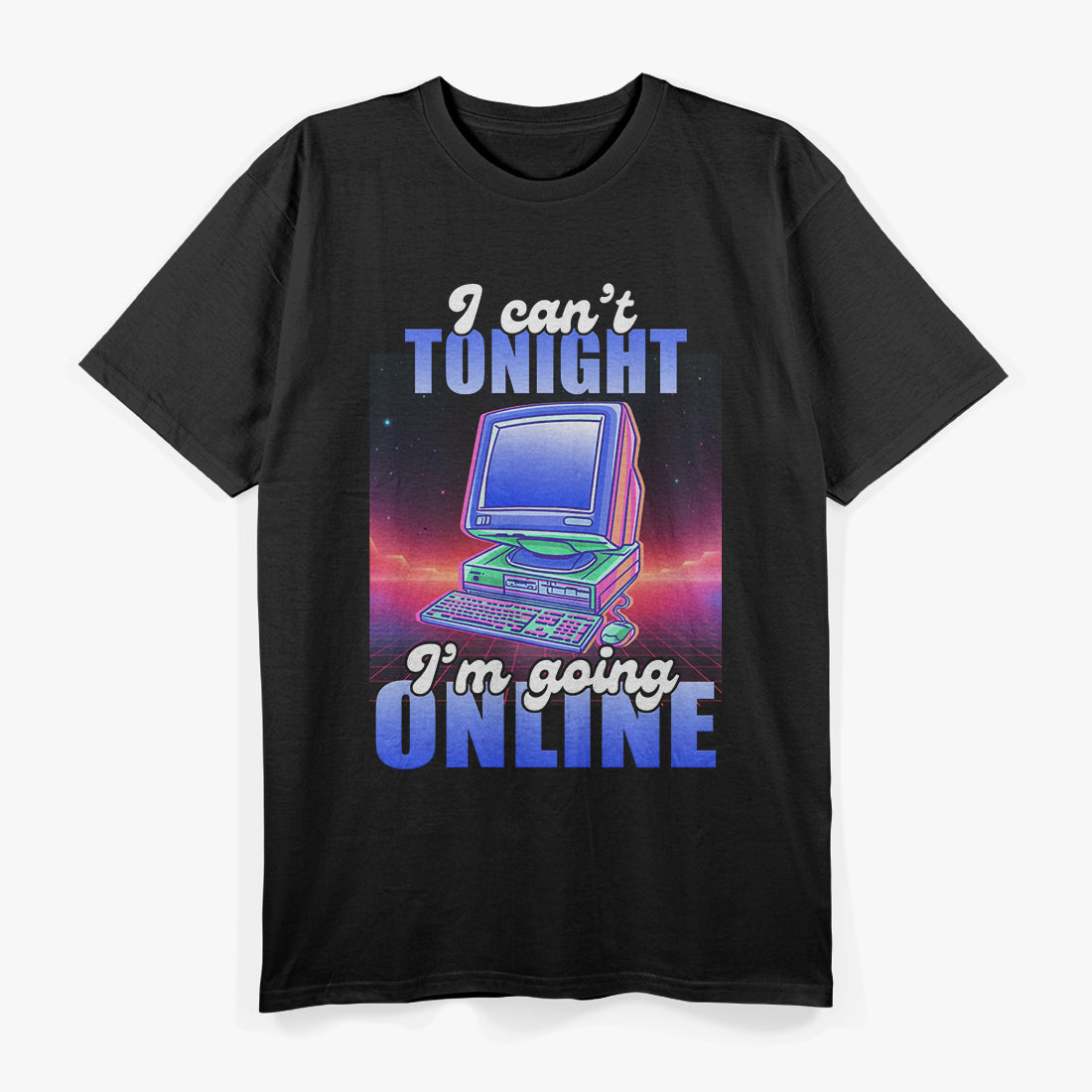 Vaporwave Funny Computer Retro Internet Culture Meme PC Joke T-Shirt