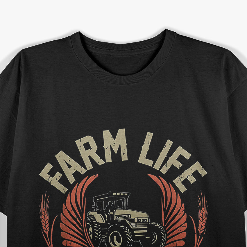 Farmer Tractor - Farm Life T-Shirt