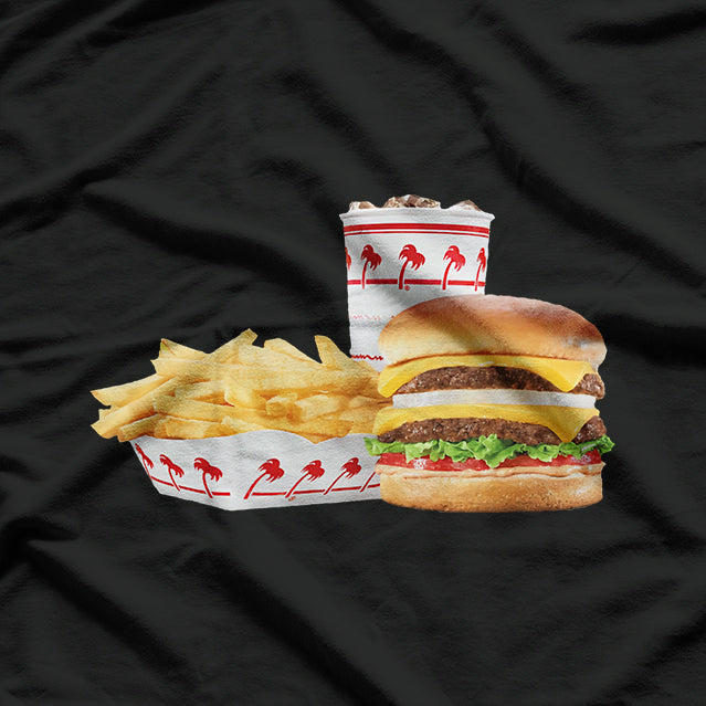 In-N-Out Burger – Funny Burger Humor Design T-Shirt