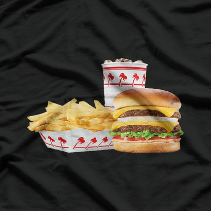 In-N-Out Burger – Funny Burger Humor Design T-Shirt