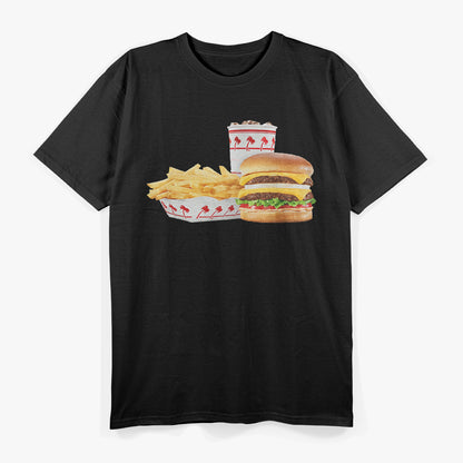 In-N-Out Burger – Funny Burger Humor Design T-Shirt