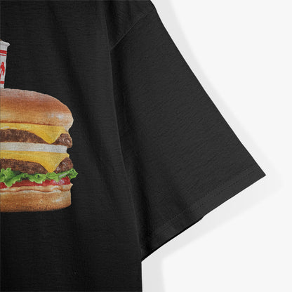 In-N-Out Burger – Funny Burger Humor Design T-Shirt