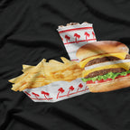 In-N-Out Burger – Funny Burger Humor Design T-Shirt