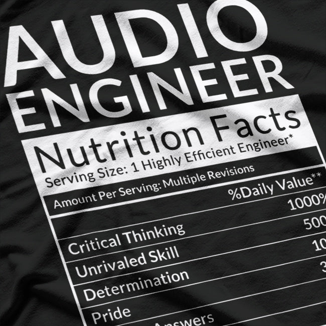 Audio Engineering Sound Engineering T-Shirt