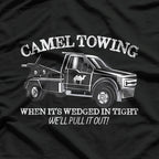 Camel Towing Inappropriate Humor Adult Humor Camel Towing T-Shirt