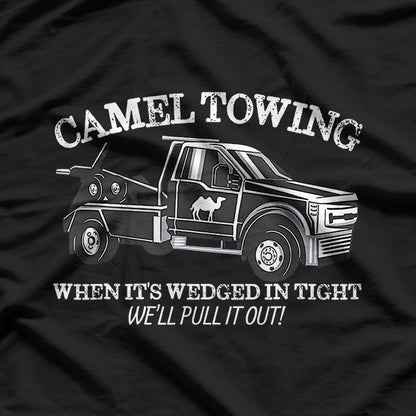 Camel Towing Inappropriate Humor Adult Humor Camel Towing T-Shirt
