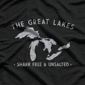 The Great Lakes: Shark-Free and Unsalted T-Shirt