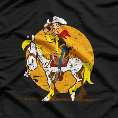 Lucky Luke & Jolly Jumper: Sunset Ride T-Shirt