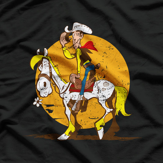 Lucky Luke & Jolly Jumper: Sunset Ride T-Shirt