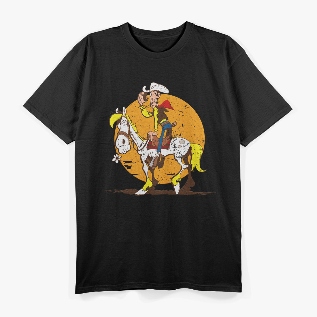 Lucky Luke & Jolly Jumper: Sunset Ride T-Shirt