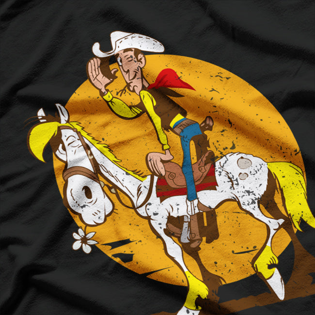 Lucky Luke & Jolly Jumper: Sunset Ride T-Shirt