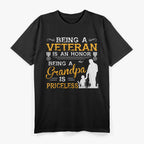 Veteran Grandpa Shirt, Gift for Grandfather T-Shirt
