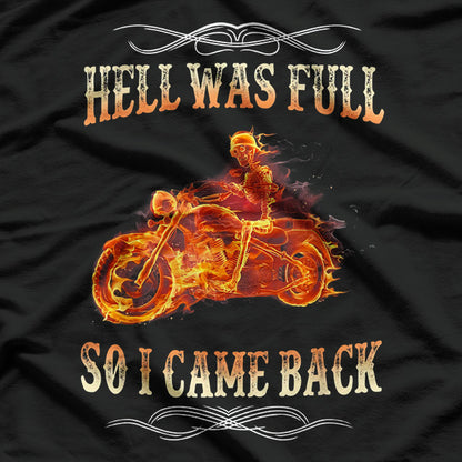 Ride or Die: Motorcycle Biker Spirit T-Shirt