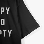 Not Happy Not Sad Just Empty Moody Aesthetic T-Shirt