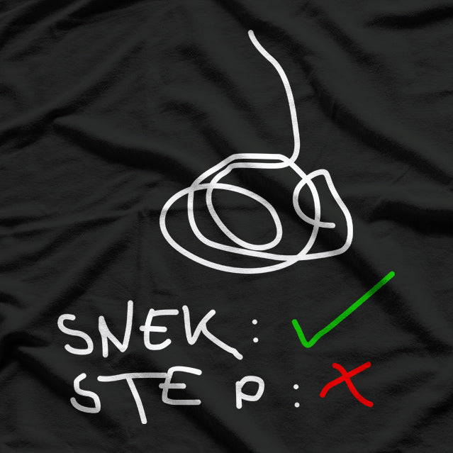 Snek Step, Cute Snake Dance T-Shirt