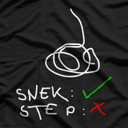 Snek Step, Cute Snake Dance T-Shirt