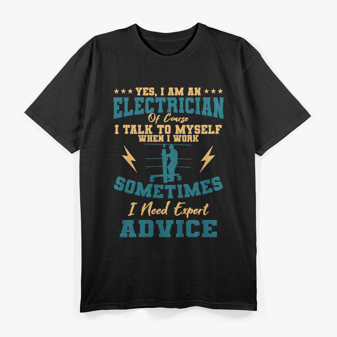 Electrician Electricity Lineman T-Shirt
