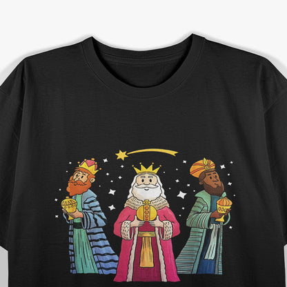 Feliz Día de Reyes - Celebrate the Magic of the Three Kings T-Shirt