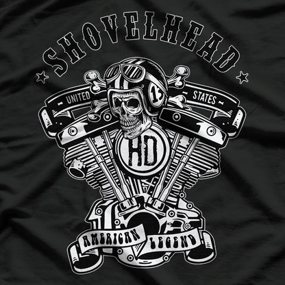 Shovelhead American Classic Motorcycle T-Shirt