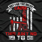 Oil Rig Flag - Bold and Strong T-Shirt