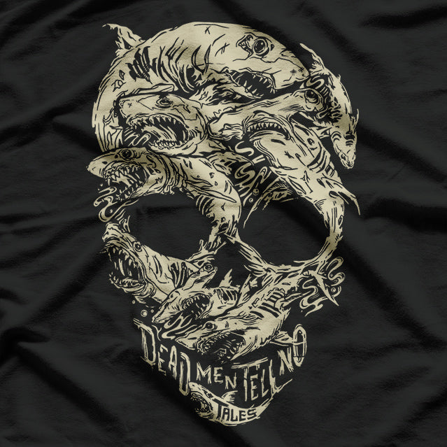Pirates Shark Skull T-Shirt