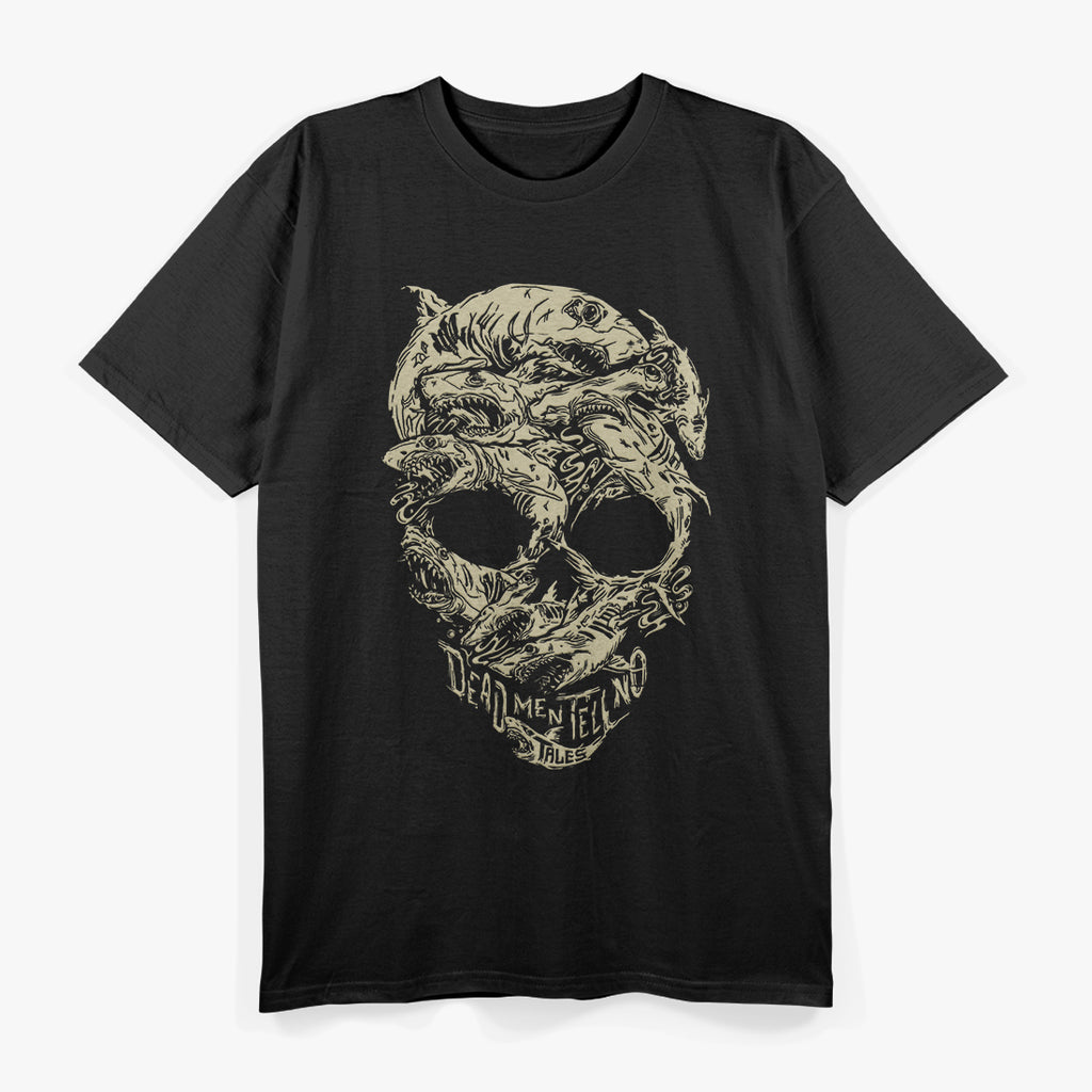 Pirates Shark Skull T-Shirt