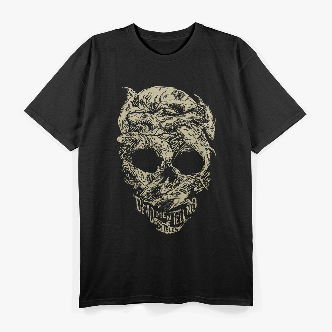 Pirates Shark Skull T-Shirt