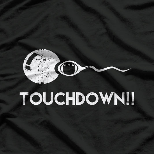 Touchdown Daddy: Expectant Father Football T-Shirt