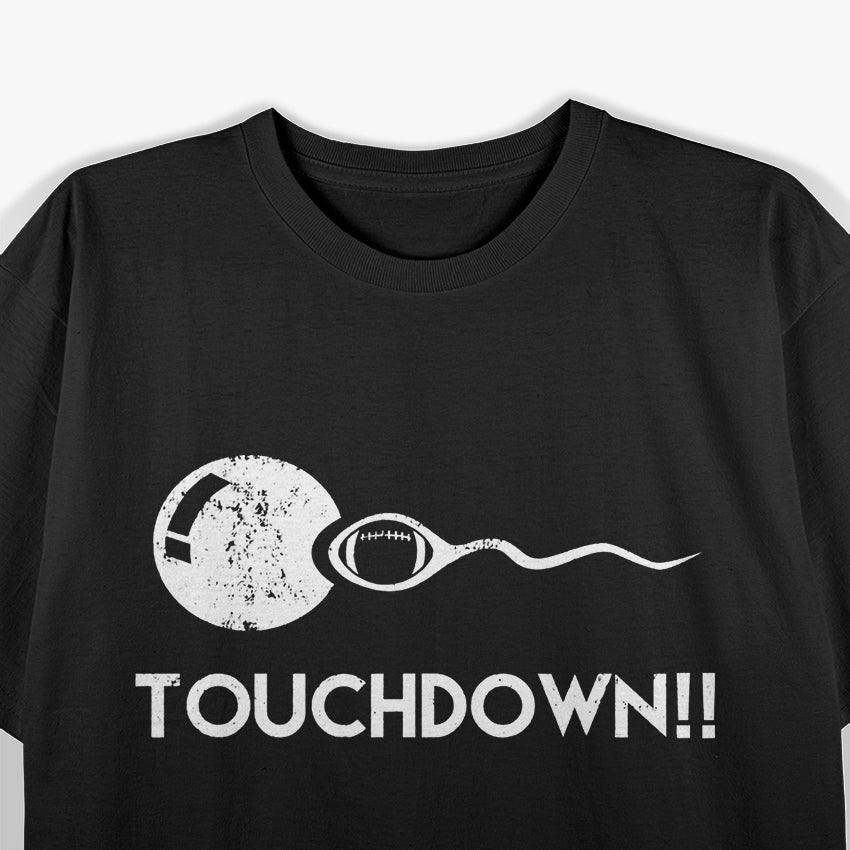 Touchdown Daddy: Expectant Father Football T-Shirt