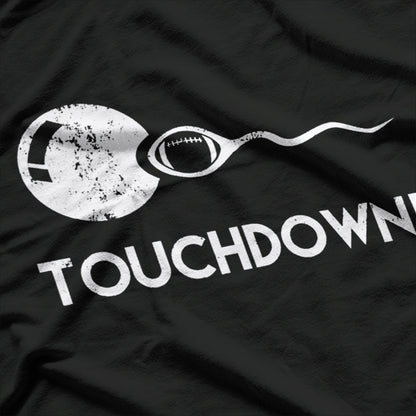 Touchdown Daddy: Expectant Father Football T-Shirt