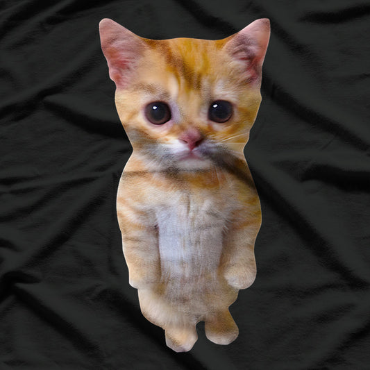 Sad Crying Cat – Funny Munchkin Kitty Meme T-Shirt