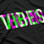 Techno Vibes: Raver DJ Party Festival EDM Rave T-Shirt