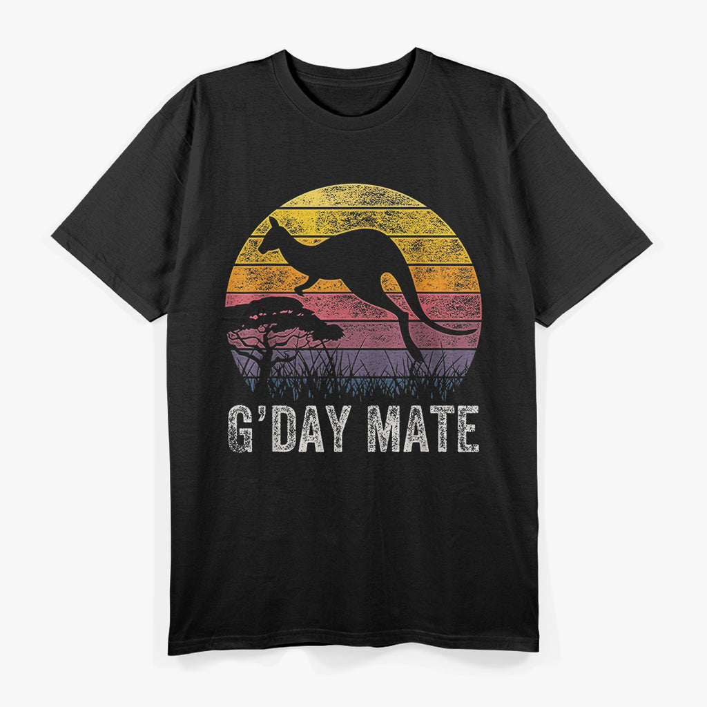 G’Day Mate – Funny Kangaroo Australia Symbol T-Shirt