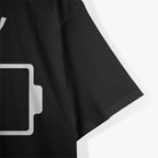 Daddy Battery Empty Funny Tired Dad T-Shirt