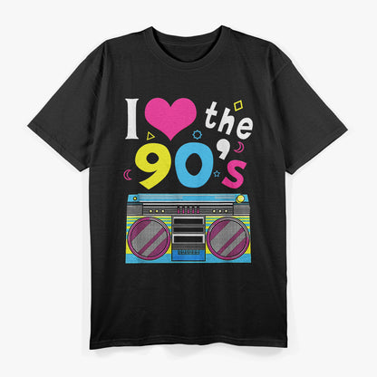 I Love the 90s: Retro Nostalgia T-Shirt