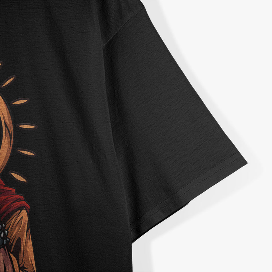 Jesus Shredding: Heavy Metal Guitar T-Shirt
