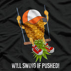 Pineapple Swinging Lifestyle Funny Party Humor Joke Swinger T-Shirt