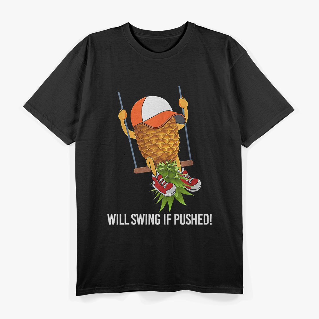 Pineapple Swinging Lifestyle Funny Party Humor Joke Swinger T-Shirt