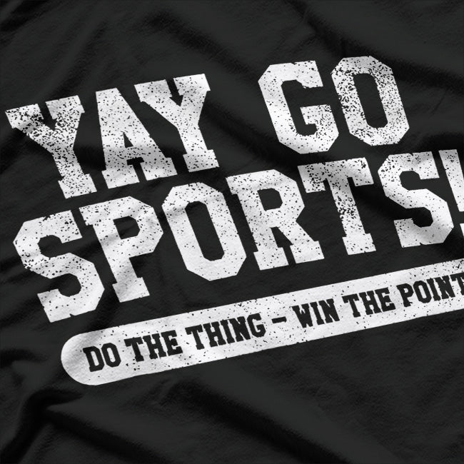 Yoo Go Sports - Funny Sarcastic Lazy Athlete T-Shirt