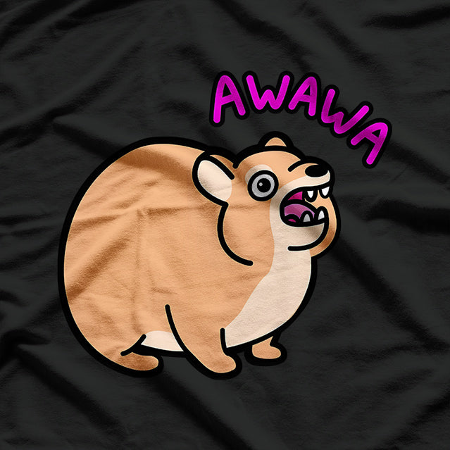 AWAWA Rock Hyrax – Cute & Funny Animal Lover T-Shirt