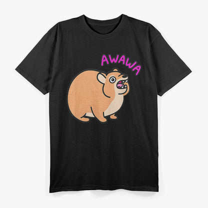 AWAWA Rock Hyrax – Cute & Funny Animal Lover T-Shirt