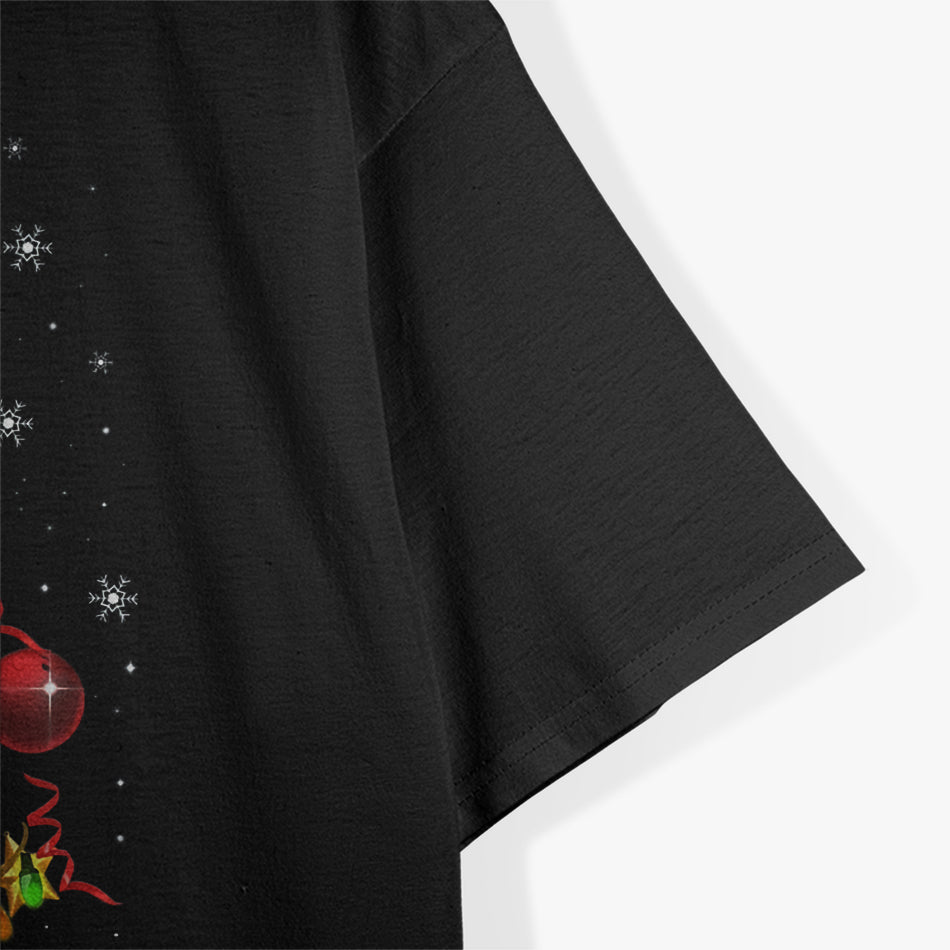 Bowling Christmas Tree Lights T-Shirt