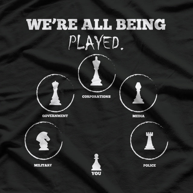 Anti-Government Conspiracy: Chess Mastermind T-Shirt