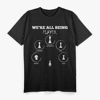 Anti-Government Conspiracy: Chess Mastermind T-Shirt