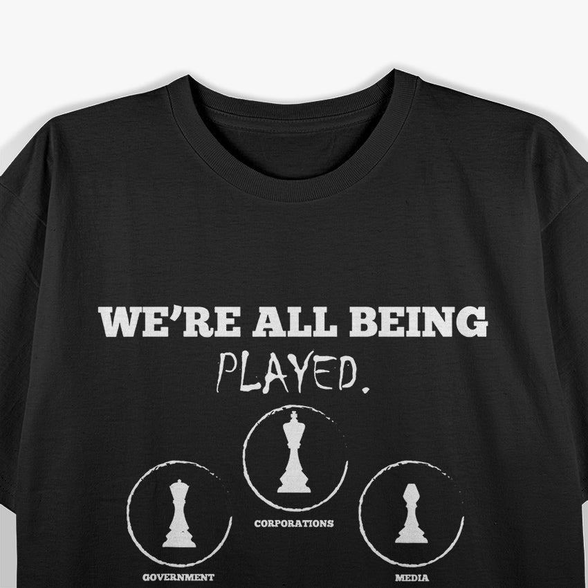 Anti-Government Conspiracy: Chess Mastermind T-Shirt