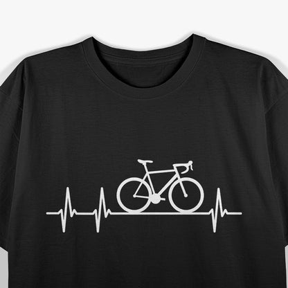 Heartbeat Racing Bike: Ride with Passion T-Shirt