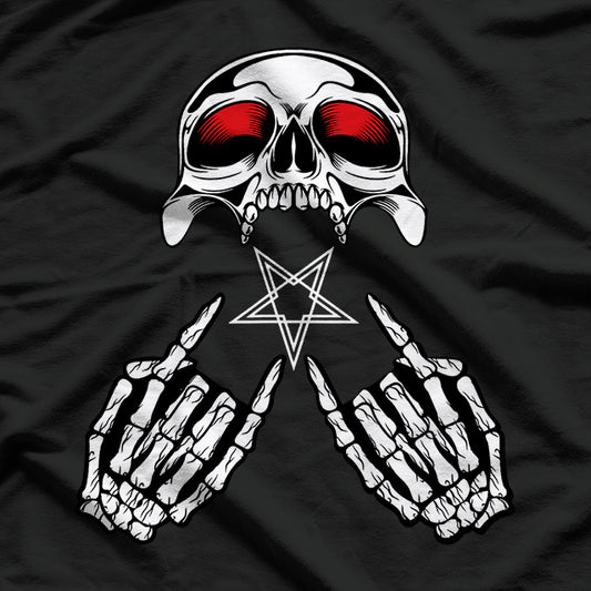 Heavy Metal - Hard Rock Skull Band Music Lover T-Shirt